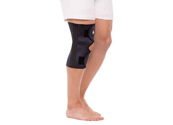 Rodillera abierta elastica ballenada R67