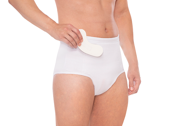 Suspensor anatomico con soporte