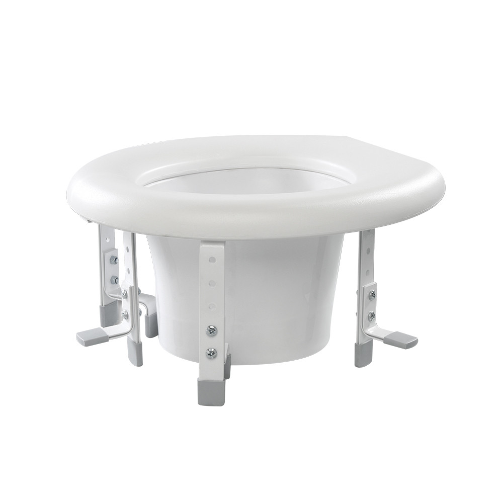 Eleva inodoros con soporte aluminio